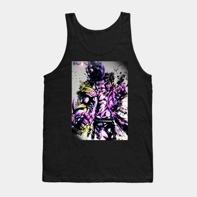 Star Platinum Tank Top by Christian94